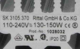 Rittal SK3105.370 Control Cabinet Heater-Cabinet Heater-Used Industrial Parts