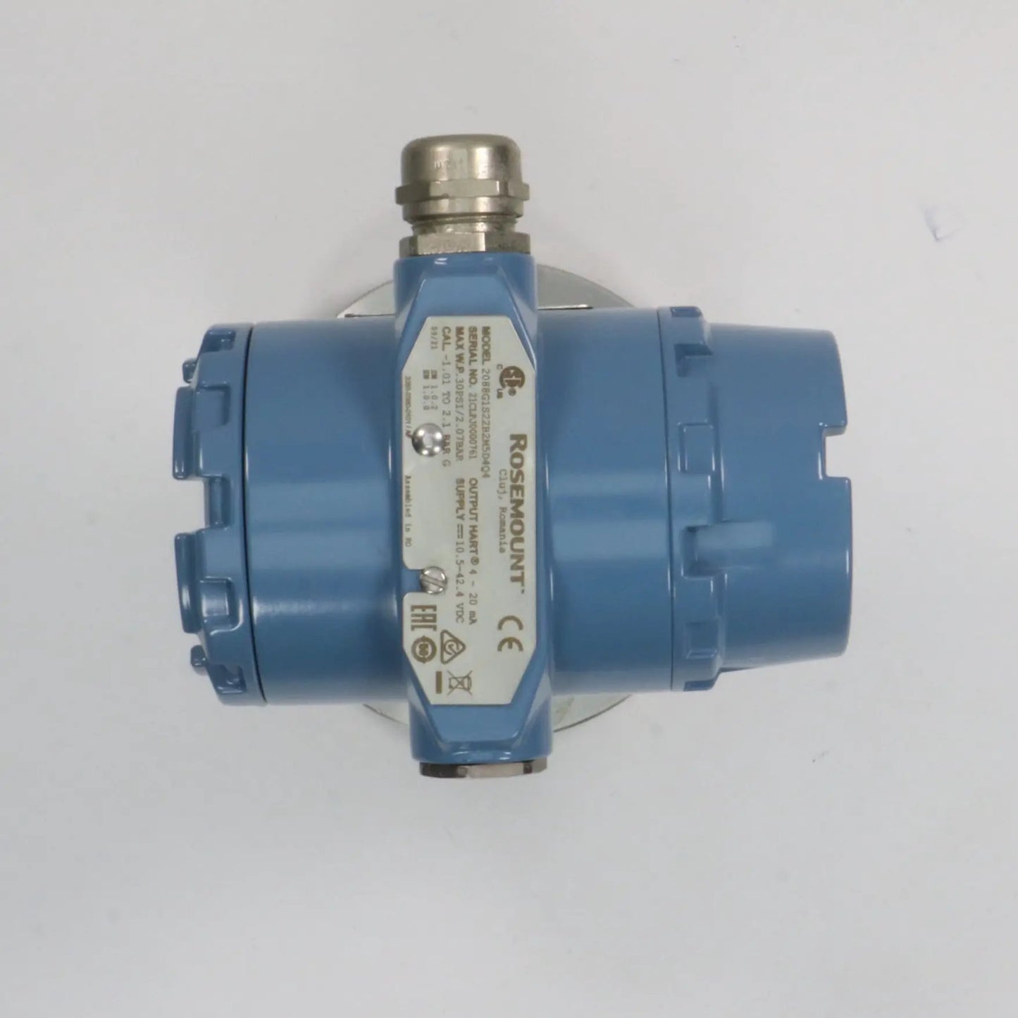 Rosemount 2088G1S22B2M5D4Q4 Gauge & Absolute Pressure Transmitter-Gauge & Absolute Pressure Transmitter-Used Industrial Parts