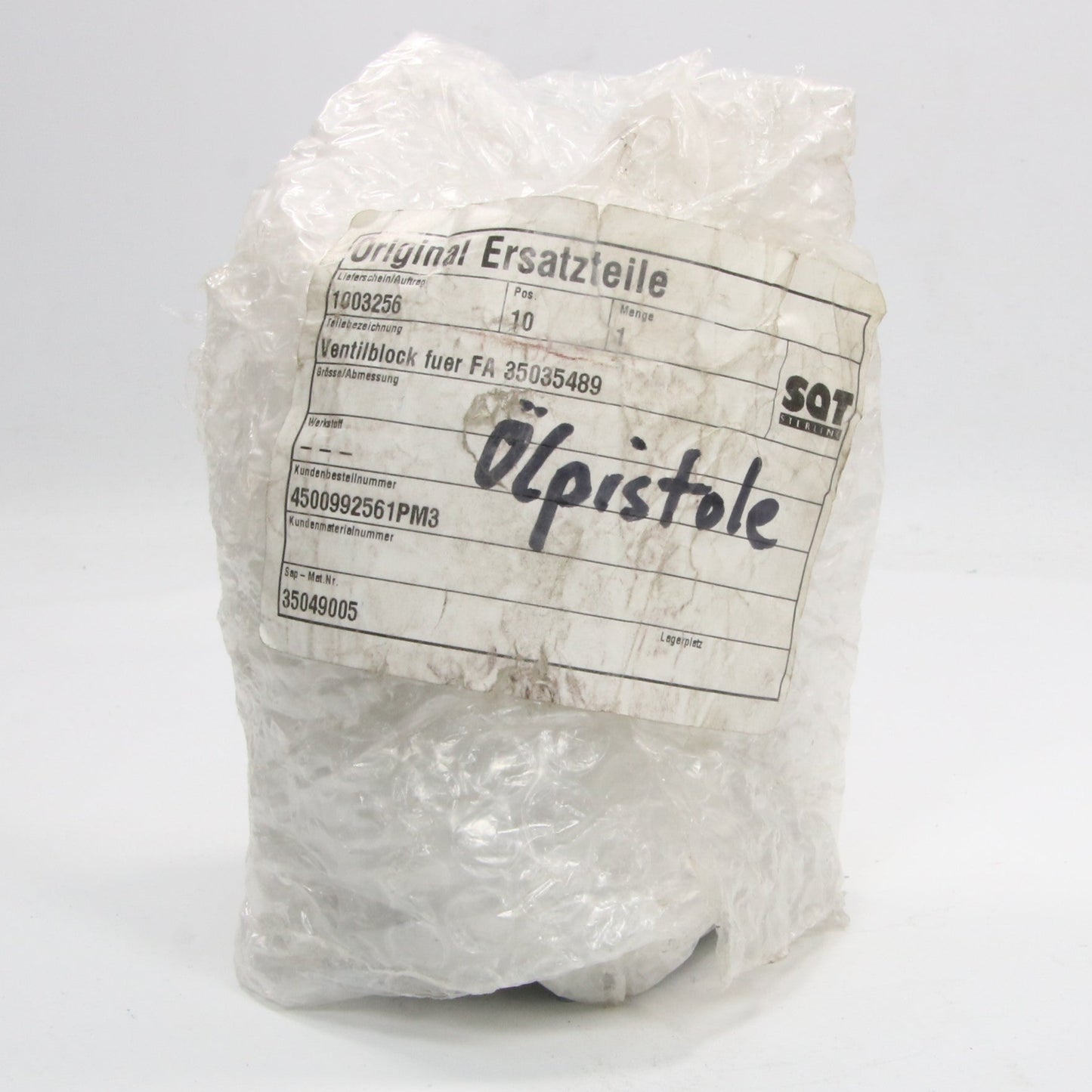 SAT Sterling 35049005 Hydraulic Valve Block-Hydraulic Valve Block-Used Industrial Parts