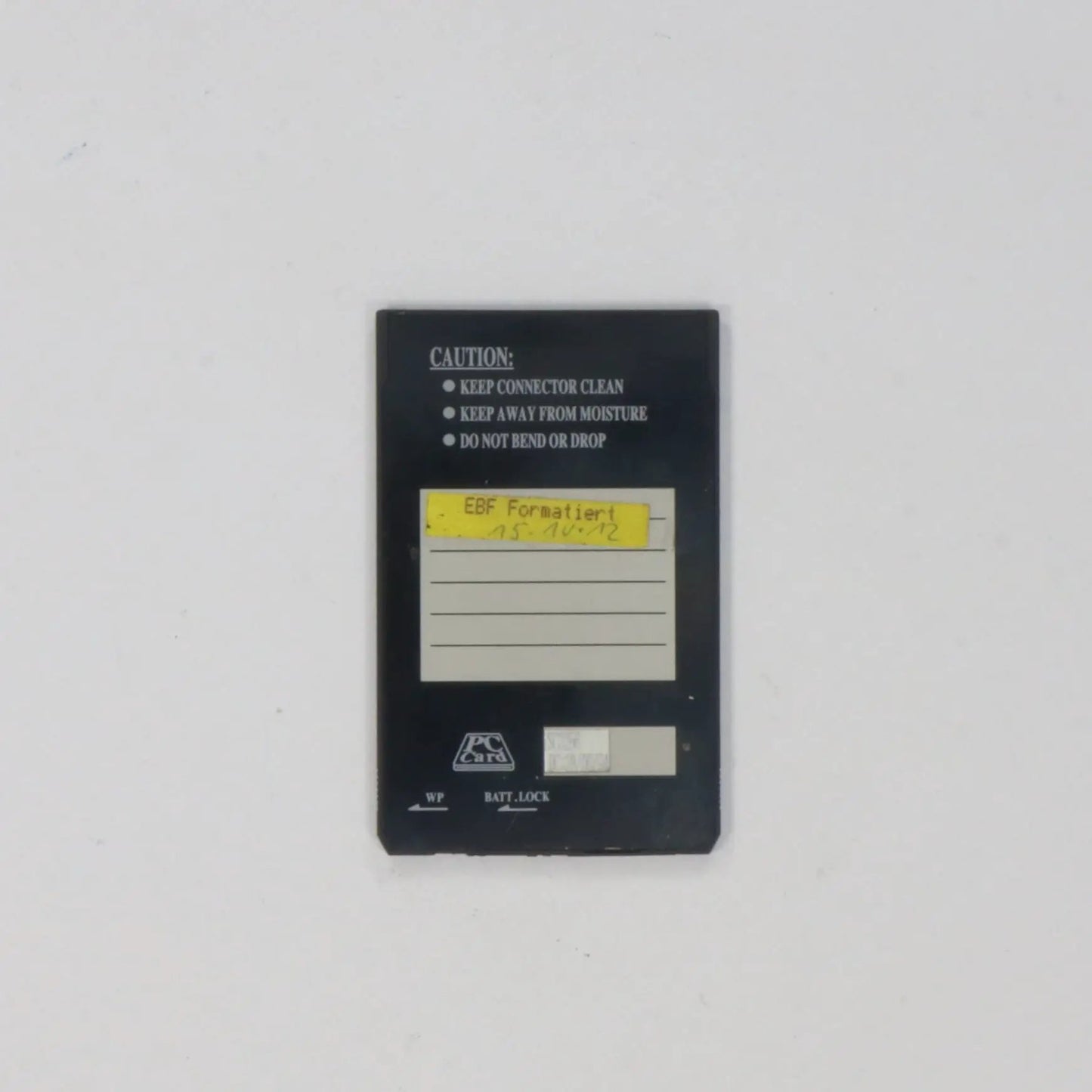 SCM PC Card SRAM 256KB-PC Card SRAM-Used Industrial Parts