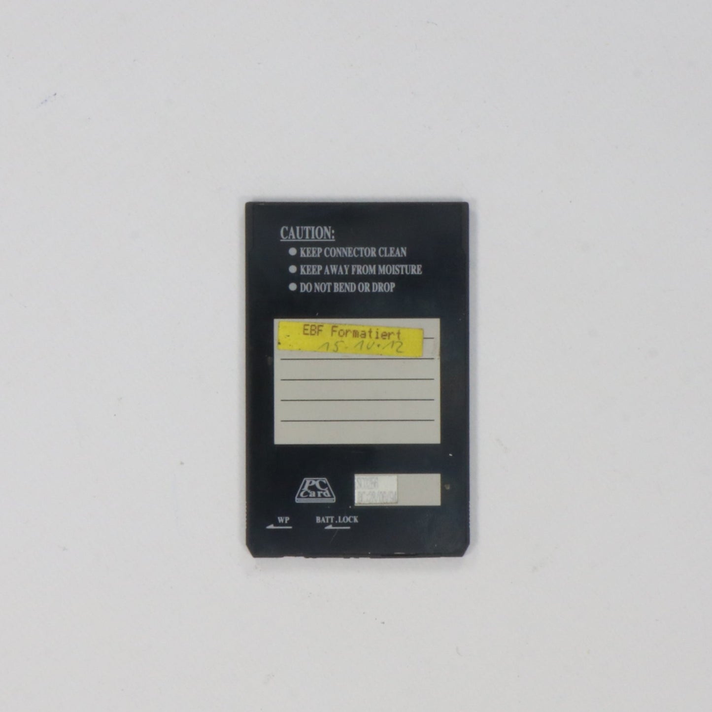 SCM PC Card SRAM 256KB-PC Card SRAM-Used Industrial Parts