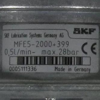 SKF Vogel DU56N2075+399 Motor & MFE5-2000+399 Gear Pump Assembly-Motor-Driven Gear Pump Assembly-Used Industrial Parts