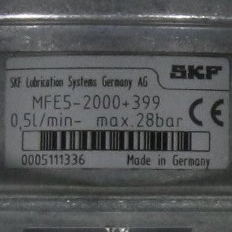 SKF Vogel DU56N2075+399 Motor & MFE5-2000+399 Gear Pump Assembly-Motor-Driven Gear Pump Assembly-Used Industrial Parts