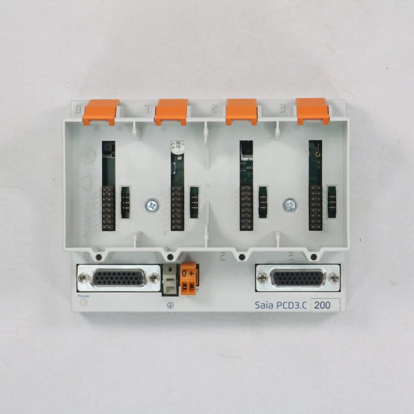 Saia PCD3.C200 CPU Extension Module Holder-Module Holder-Used Industrial Parts