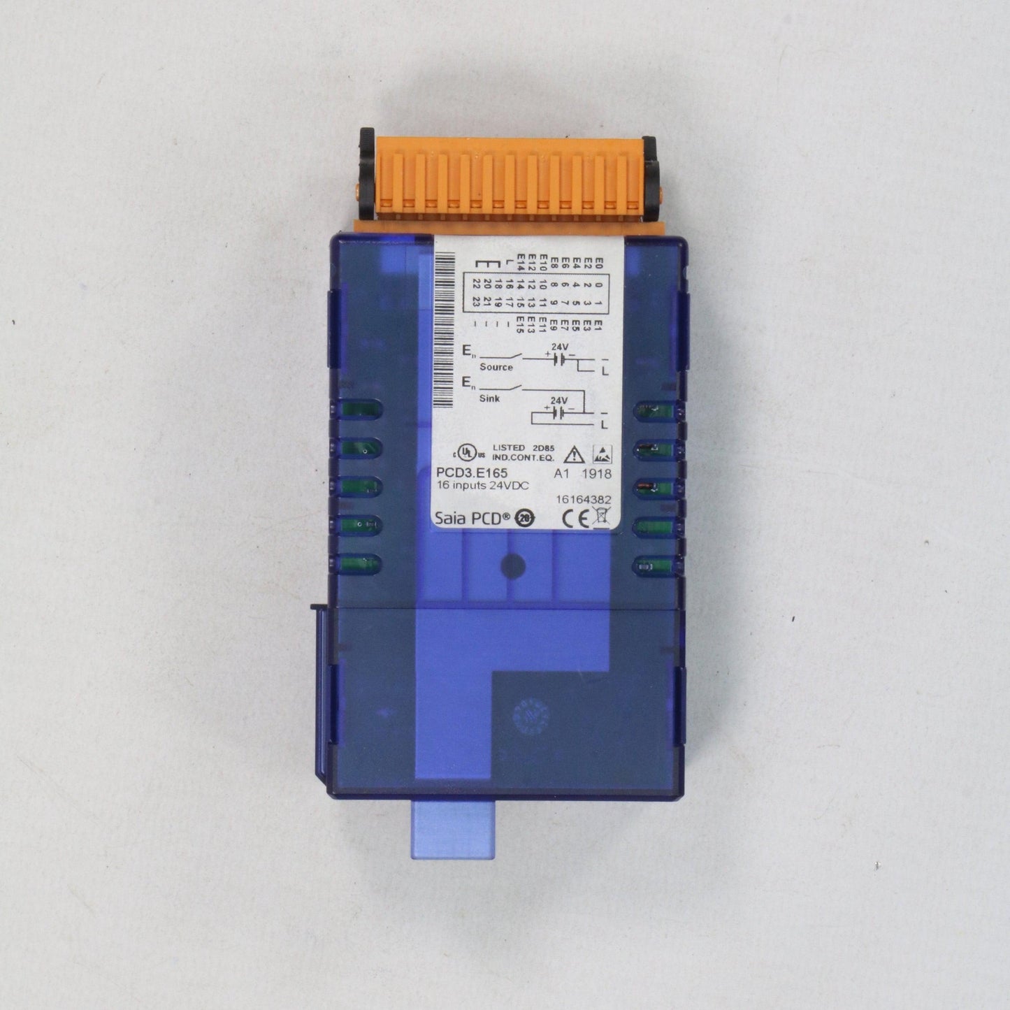 Saia PCD3.E165 Input Module-Input Module-Used Industrial Parts