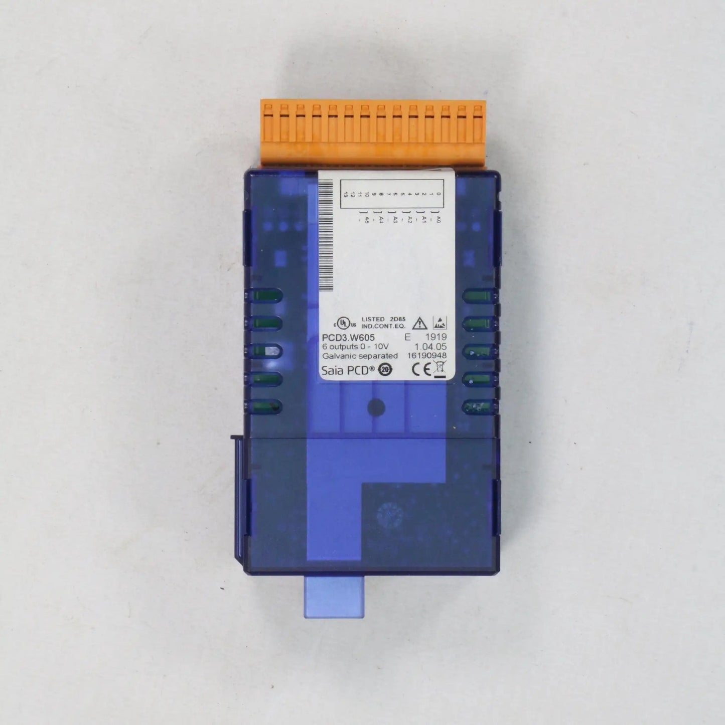 Saia PCD3.W605 Analog Output Module-Analog Output Module-Used Industrial Parts