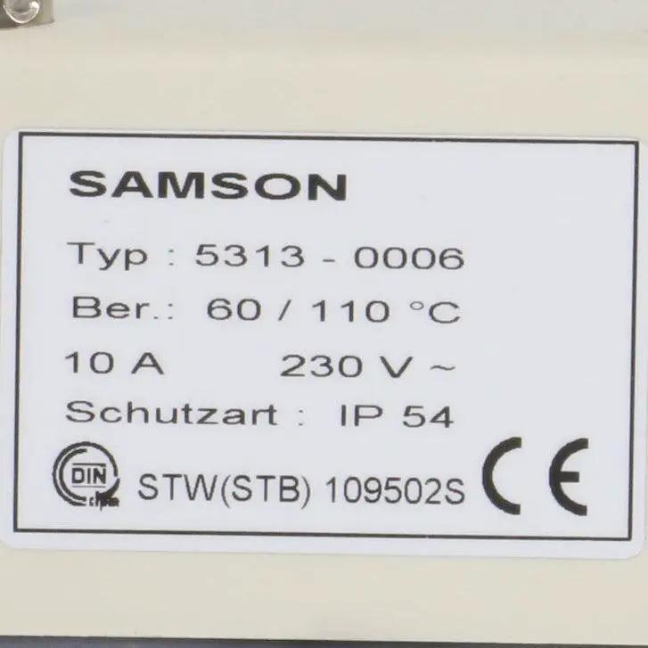 Samson 5313-0006 Immersion Thermostat-Immersion Thermostat-Used Industrial Parts