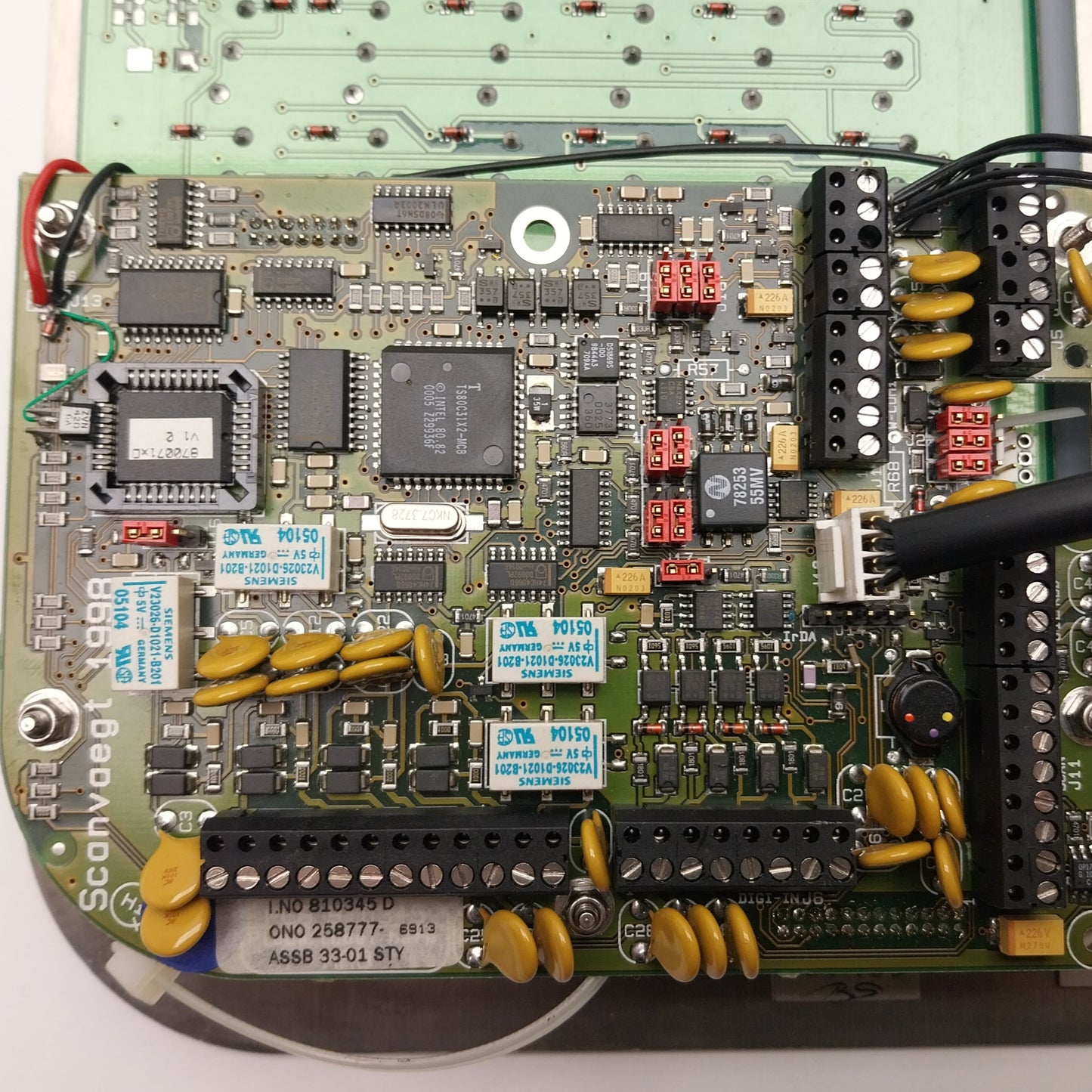 Scanvaegt Scale Computer Indicator SCI 8564 Control Panel-Control Panel-Used Industrial Parts