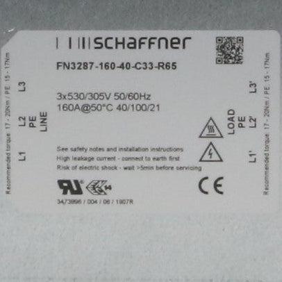Schaffner FN3287-160-40-C33-R65 EMI Line Filter-EMI Line Filter-Used Industrial Parts