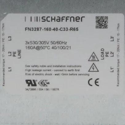 Schaffner FN3287-160-40-C33-R65 EMI Line Filter-EMI Line Filter-Used Industrial Parts