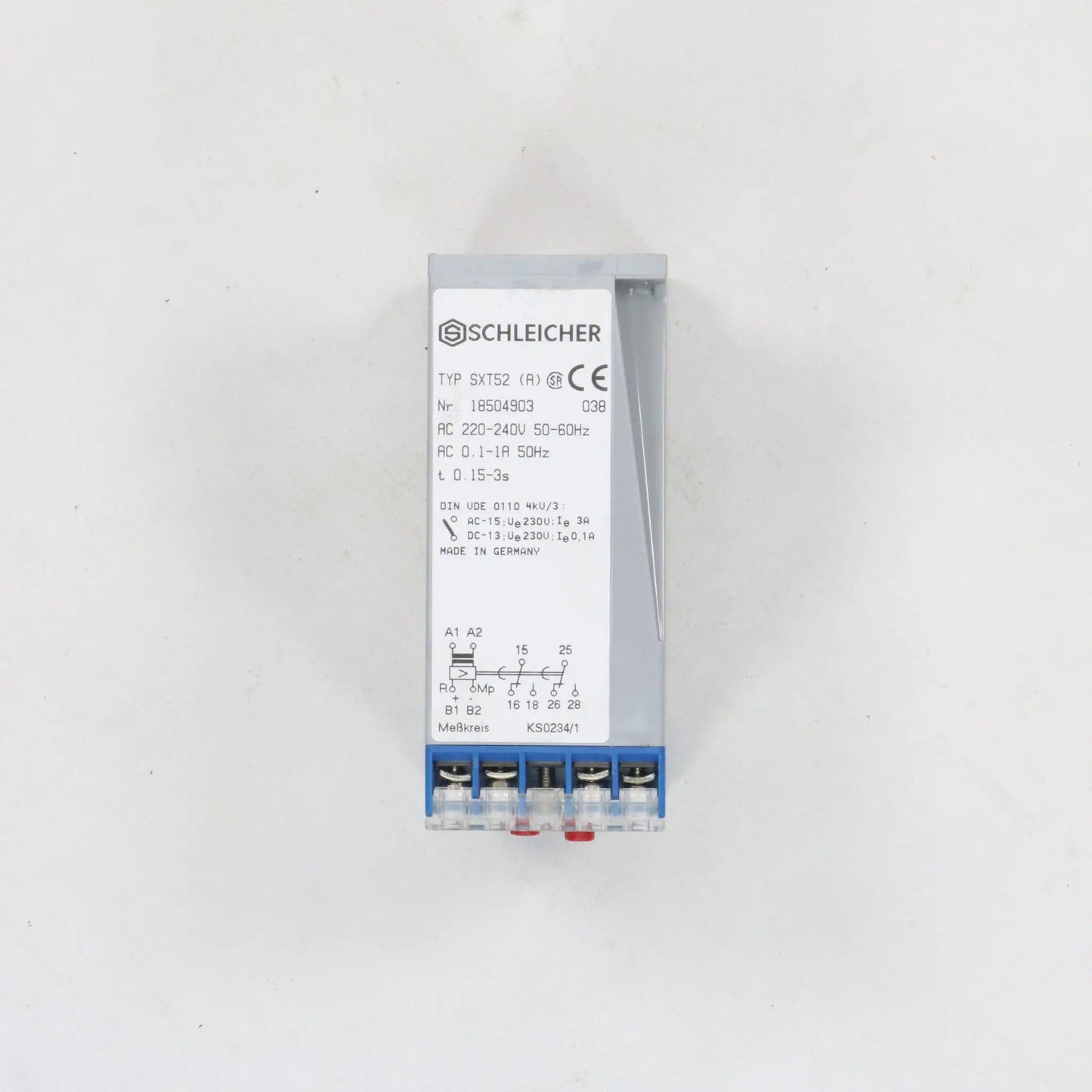 Schleicher SXT52 Time Relay-Time Relay-Used Industrial Parts