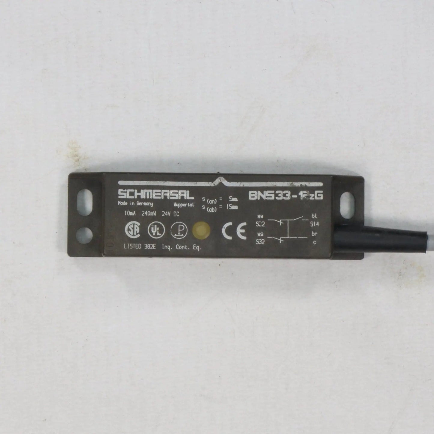 Schmersal BNS33-12zG Safety Sensor-Safety Sensor-Used Industrial Parts