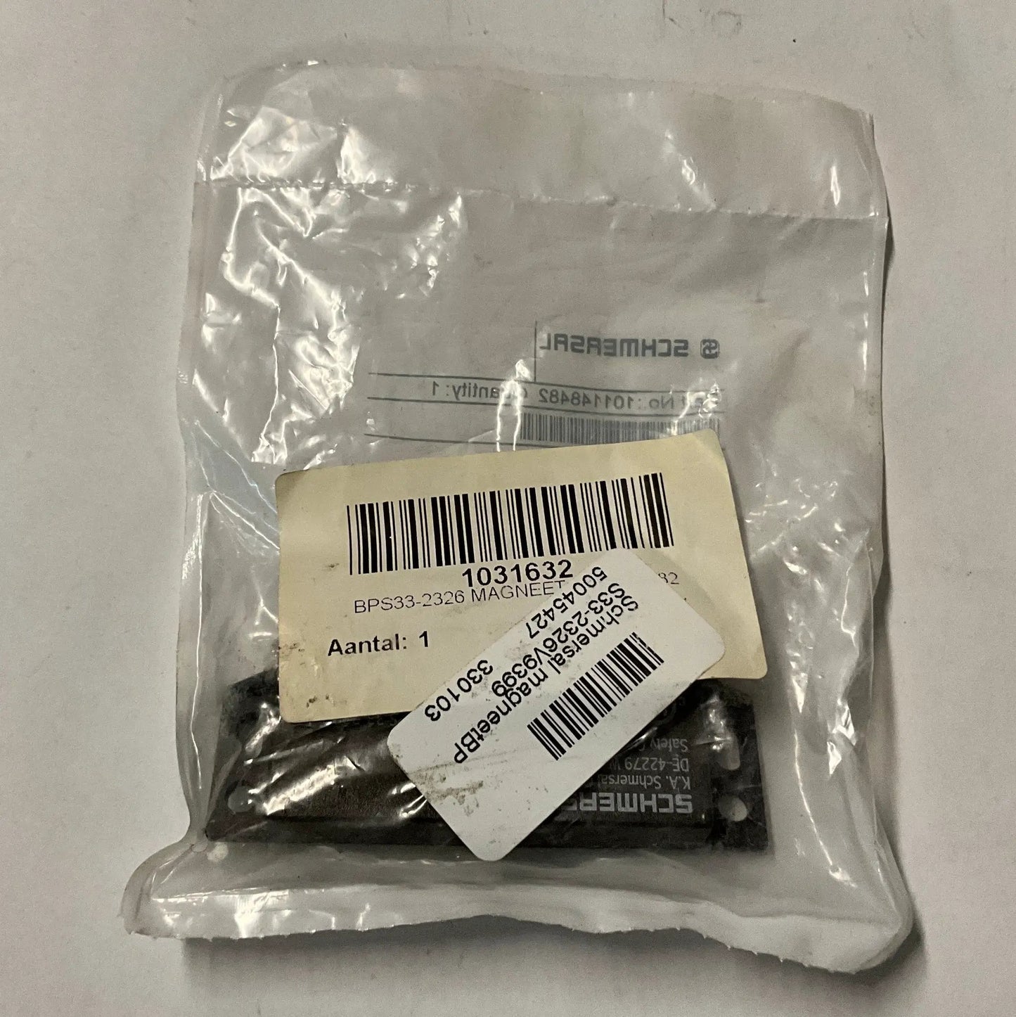 Schmersal BPS 33-2326 Magnetic Actuator - 101148482-Magnetic Actuator-Used Industrial Parts