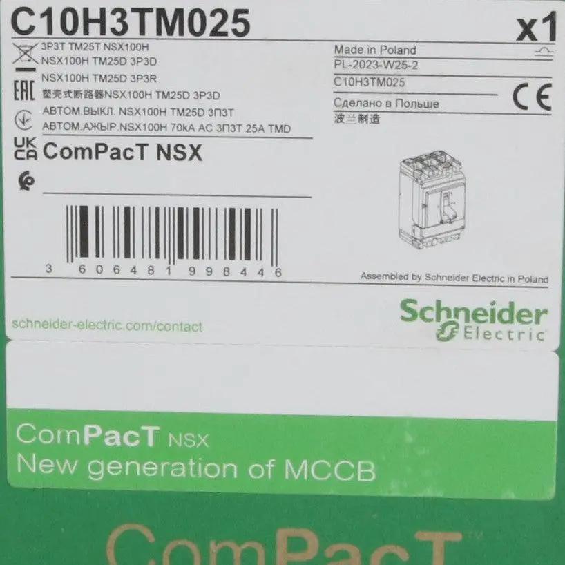 Schneider Electric C10H3TM025 Circuit Breaker-Circuit Breaker-Used Industrial Parts
