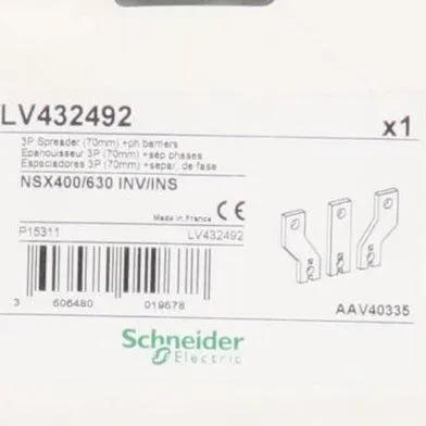 Schneider Electric LV432492 3~Phase Terminal Spreaders & Barriers-3~Phase Terminal Spreaders & Barriers-Used Industrial Parts
