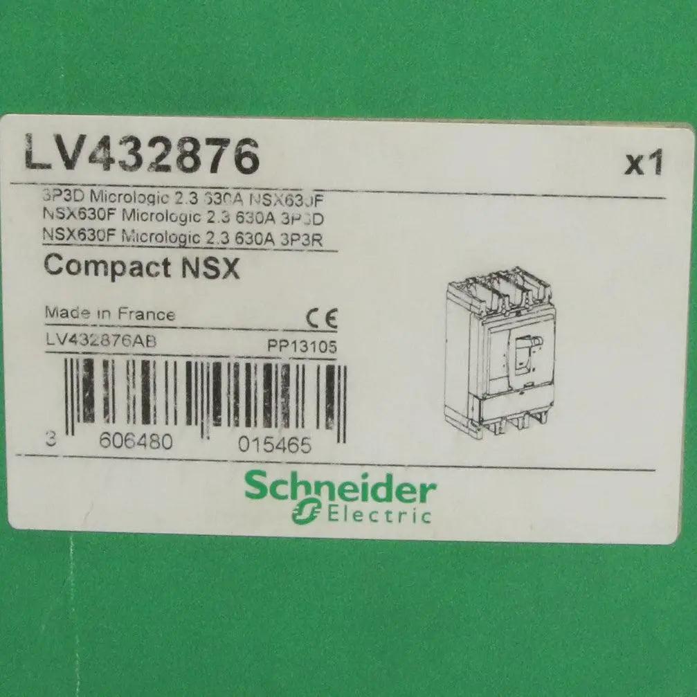 Schneider Electric LV432876 NSX630F Micrologic 2.3 Circuit Breaker-Circuit Breaker-Used Industrial Parts