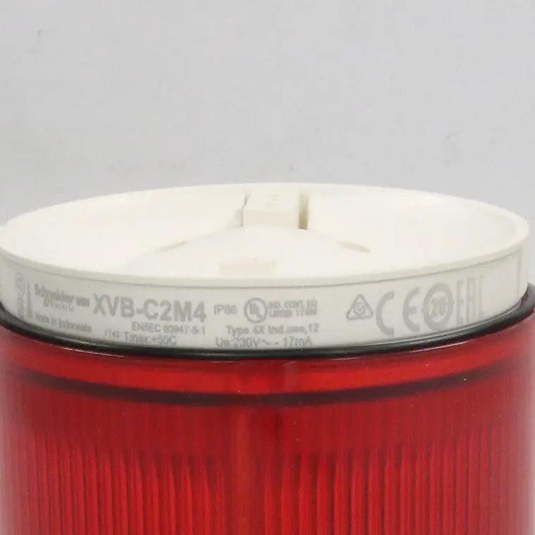 Schneider Electric XVB C2M4 Red Steady LED Unit-Red Steady LED Unit-Used Industrial Parts