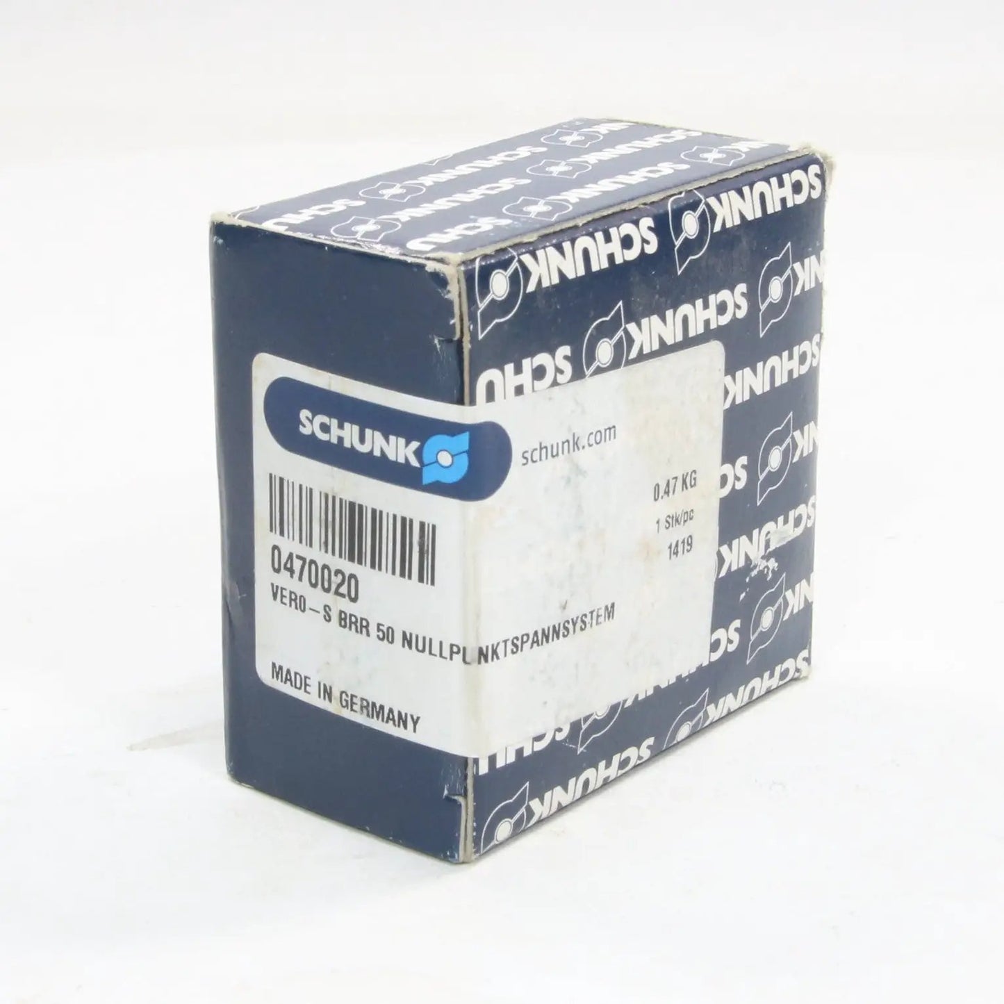 Schunk VERO-S BRR 50N Cylindrical Clamp Blank-Cylindrical Clamp Blank-Used Industrial Parts