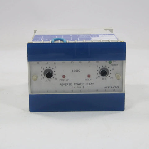 Selco Reverse Power Relay T2000-00-Safety relays-Used Industrial Parts