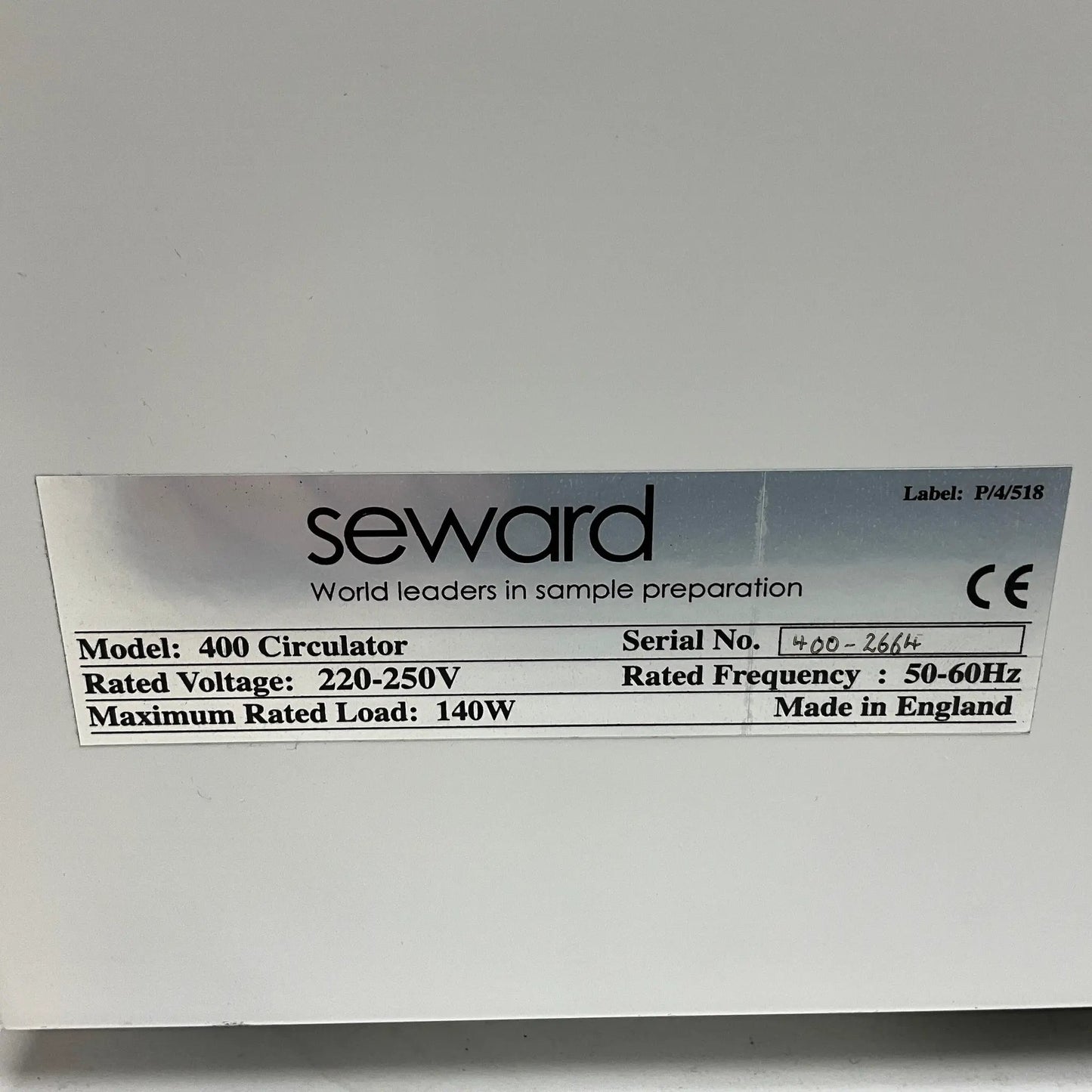 Seward Stomacher 400 Circulator Paddle Blender-Paddle Blender-Used Industrial Parts