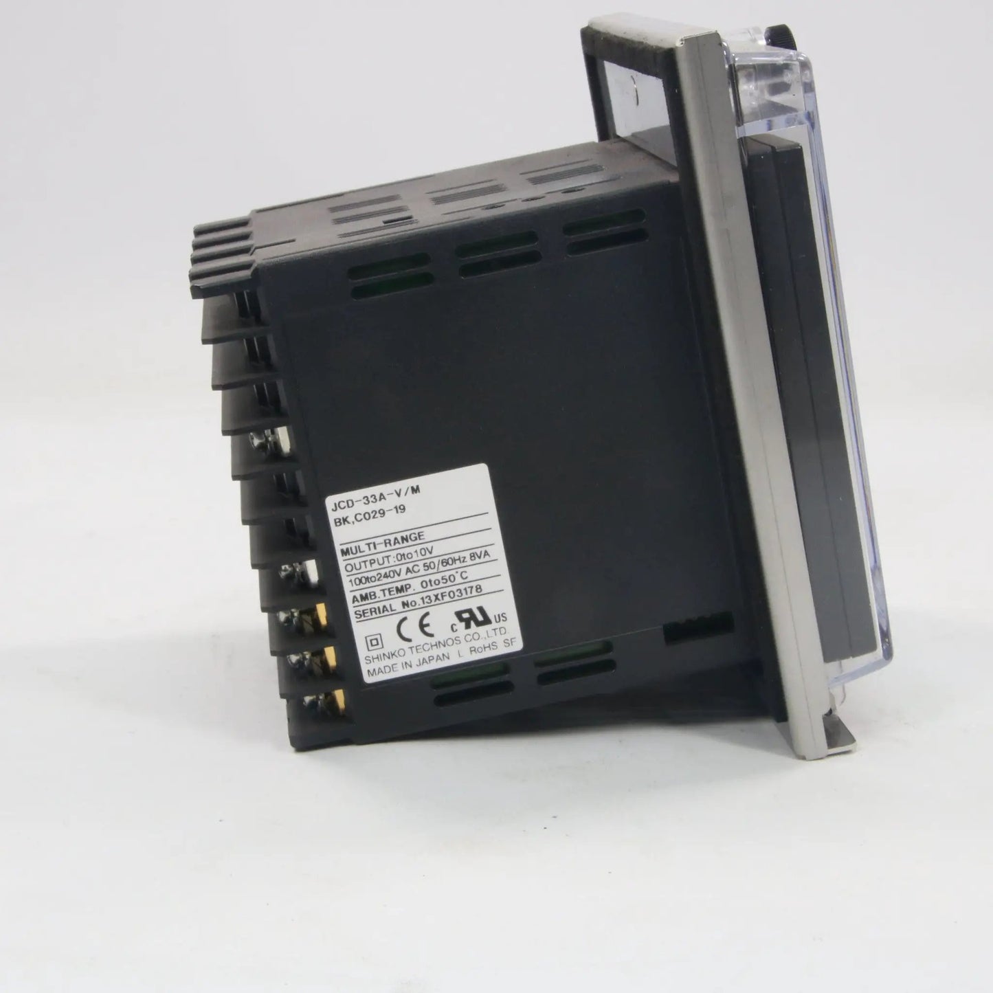 Shinko Temperature Controller JCD-33A-V/M-Electric Components-Used Industrial Parts