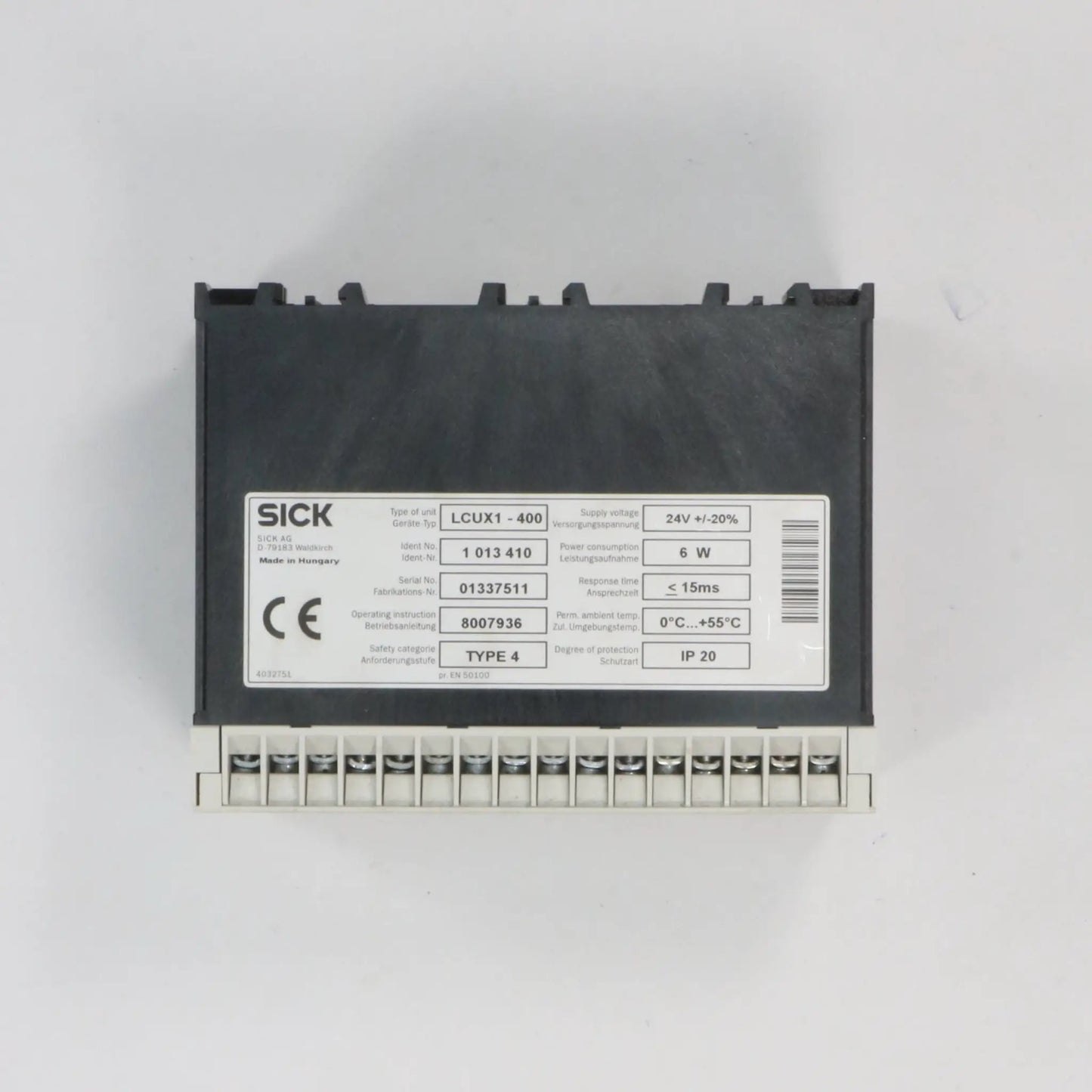 Sick LCUX1 400 Safety Interface 1013410-Safety Interface-Used Industrial Parts