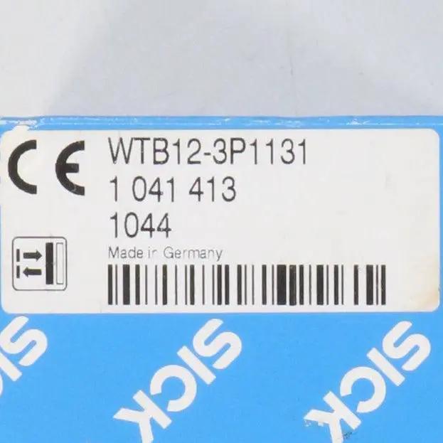 Sick WTB12-3P1131 Photoelectric Proximity Sensor - 1 041 413 1044-Photoelectric Proximity Sensor-Used Industrial Parts