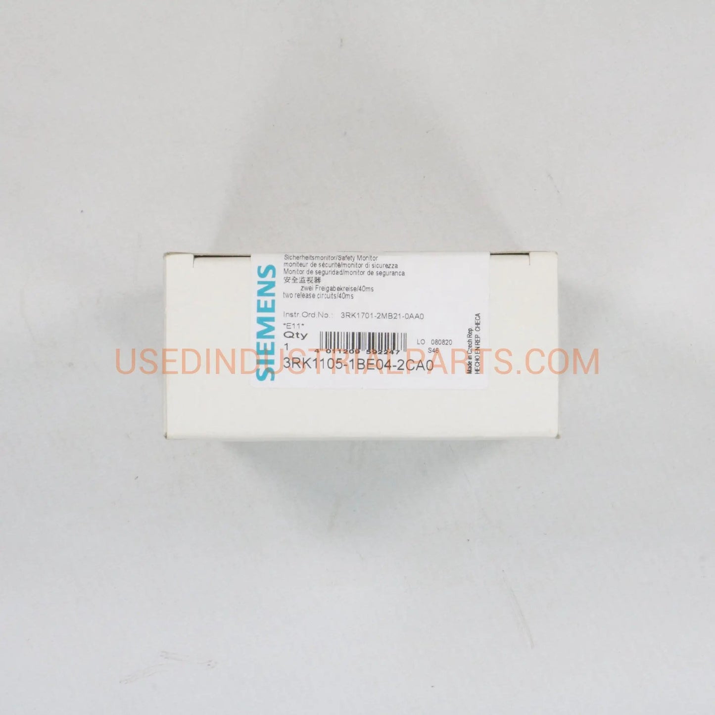 Siemens 3RK1105-1BE04-2CA0 Safety Relay-Safety Relay-Used Industrial Parts