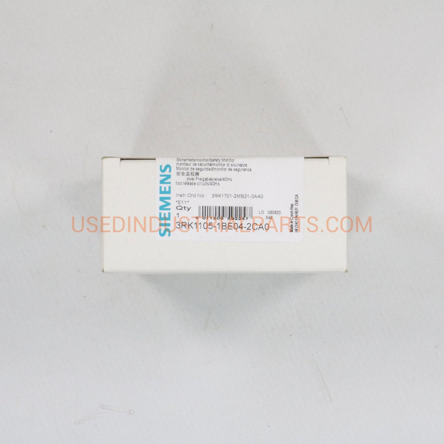 Siemens 3RK1105-1BE04-2CA0 Safety Relay-Safety Relay-Used Industrial Parts