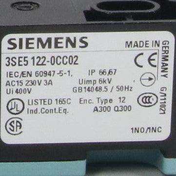 Siemens 3SE5 122-0CC02 Position Switch-Position Switch-Used Industrial Parts