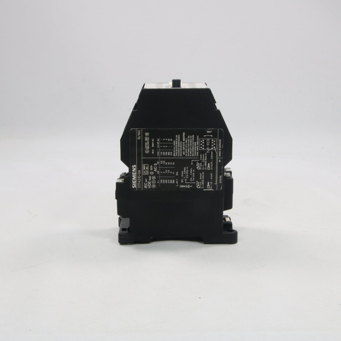 Siemens 3TF4210-0AP0 Contactor-Contactor-Used Industrial Parts