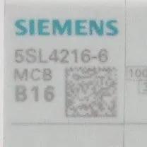 Siemens 5SL4216-6 Miniature Circuit Breaker-Miniature Circuit Breaker-Used Industrial Parts