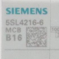 Siemens 5SL4216-6 Miniature Circuit Breaker-Miniature Circuit Breaker-Used Industrial Parts