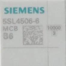 Siemens 5SL4506-6 Miniature Circuit Breaker-Miniature Circuit Breaker-Used Industrial Parts