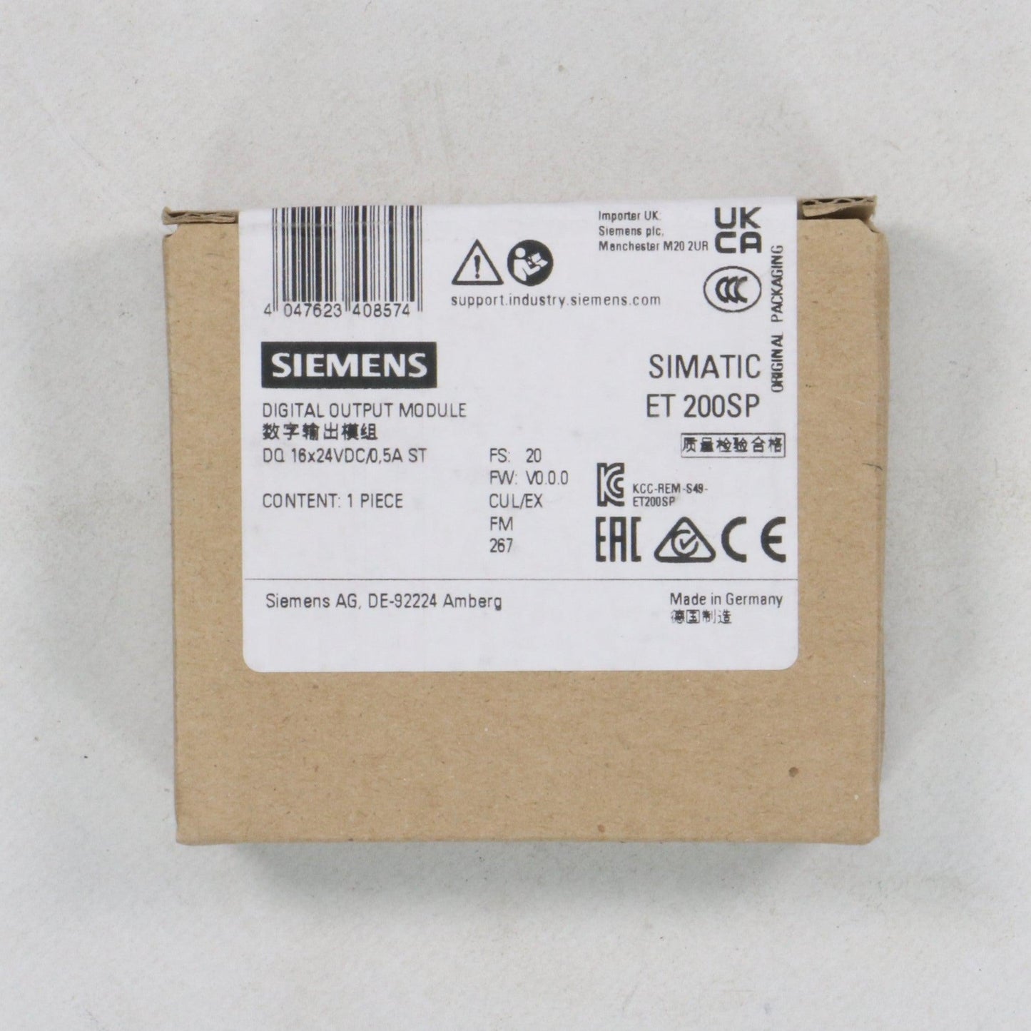 Siemens 6ES7 132 6BH01 0BA0 Digital Output Module-Digital Output Module-Used Industrial Parts