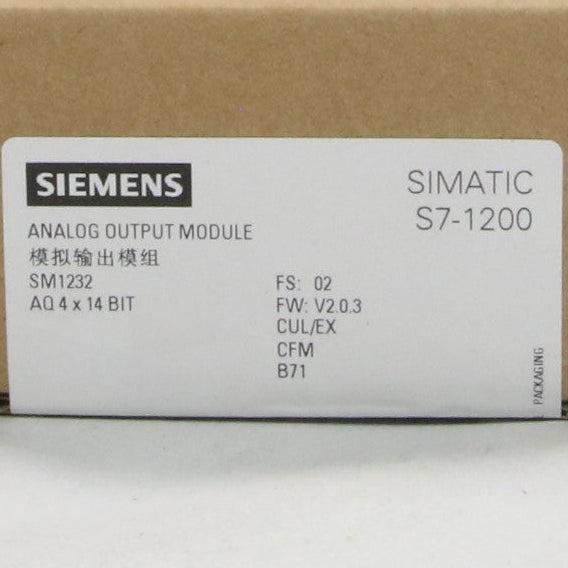 Siemens 6ES7 232-4HD32-0XB0 Analog Output Module-Analog Output Module-Used Industrial Parts