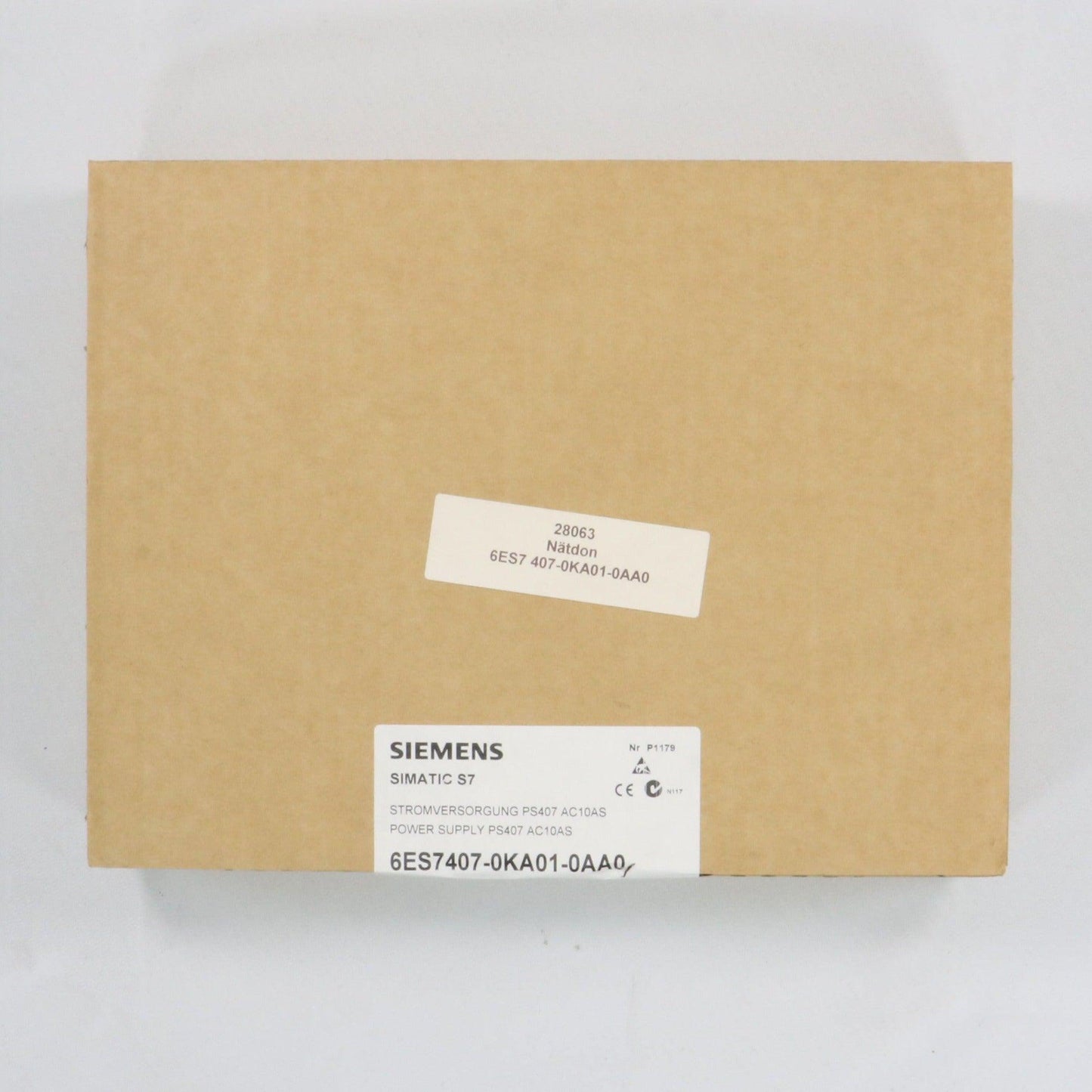 Siemens 6ES7 407-0KA01-0AA0 Power Supply-Power Supply-Used Industrial Parts