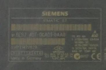 Siemens 6ES7 407-0KA01-0AA0 Power Supply - Used-Power Supply-Used Industrial Parts