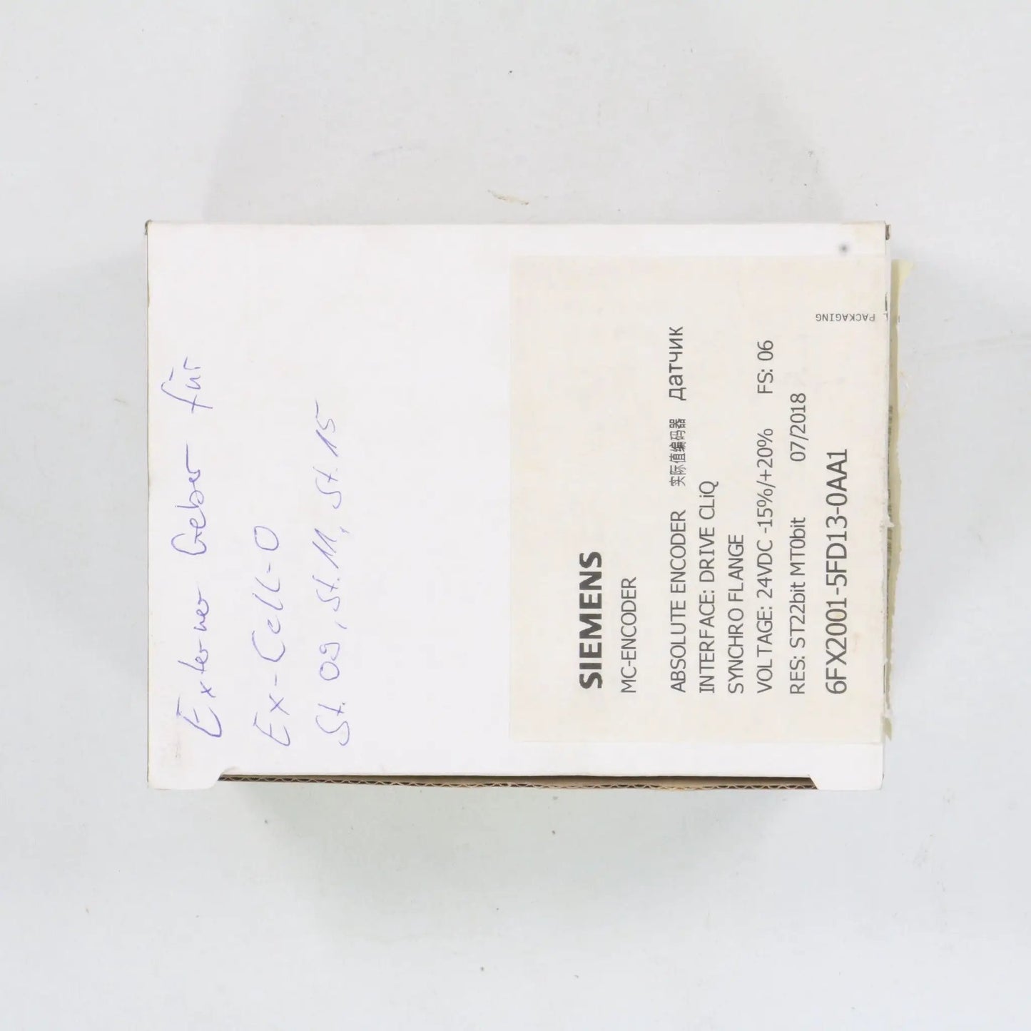 Siemens Absolute Encoder 6FX2001-5FD13-0AA1-Encoder-Used Industrial Parts