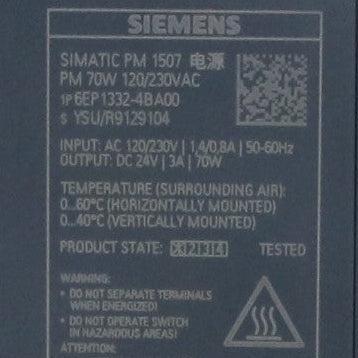 Siemens Simatic PM 1507 Stabilised Power Supply 6EP1332-4BA00-Stabilised Power Supply-Used Industrial Parts