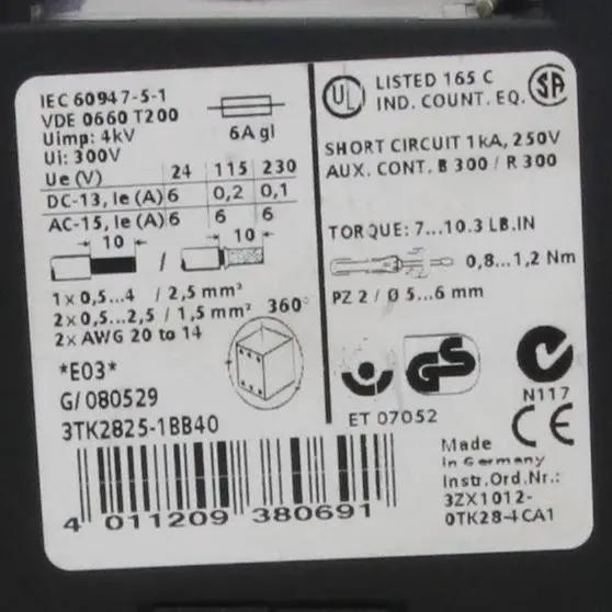 Siemens Sirius 3TK2825 1BB40 Safety Relay-Safety Relay-Used Industrial Parts