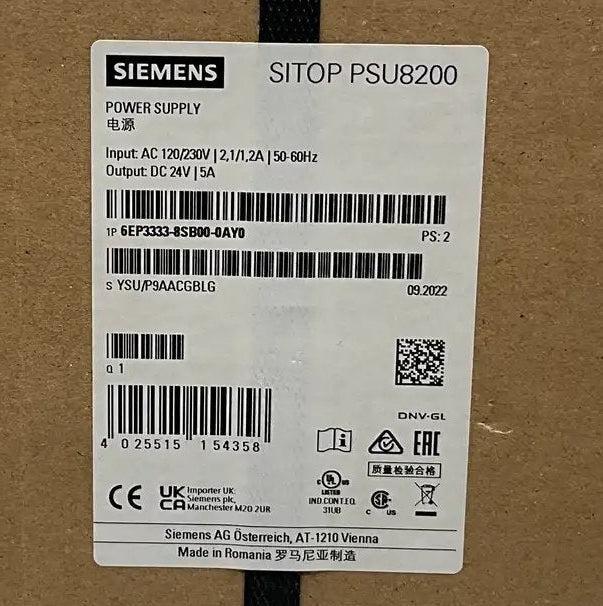 Siemens Sitop PSU8200 Power Supply - 6EP3333-8SB00-0AY0-Power Supply-Used Industrial Parts