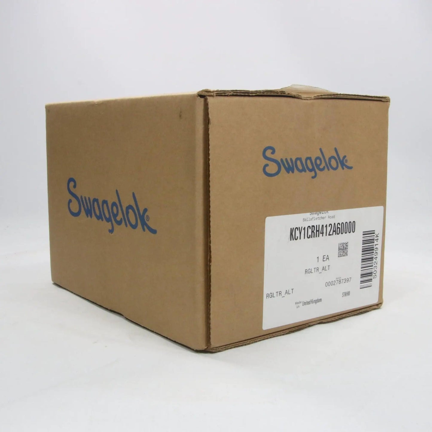 Swagelok KCY1CRH412A60000 Two Stage PR Regulator-Two Stage Regulator-Used Industrial Parts