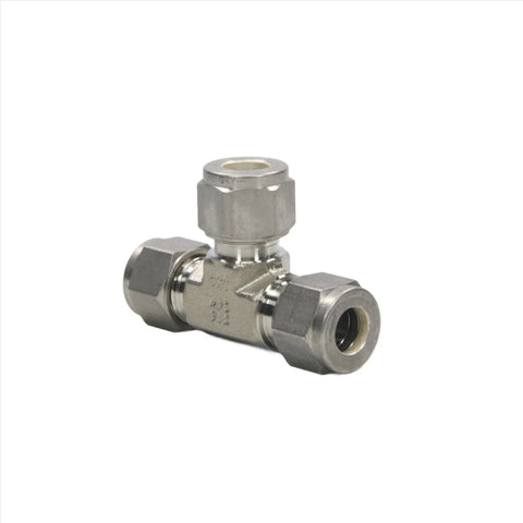 Swagelok SS 10M0 3 Union Tee Tube Fitting-Union Tee Tube Fitting-BC-03-05-6152425343379-Used Industrial Parts
