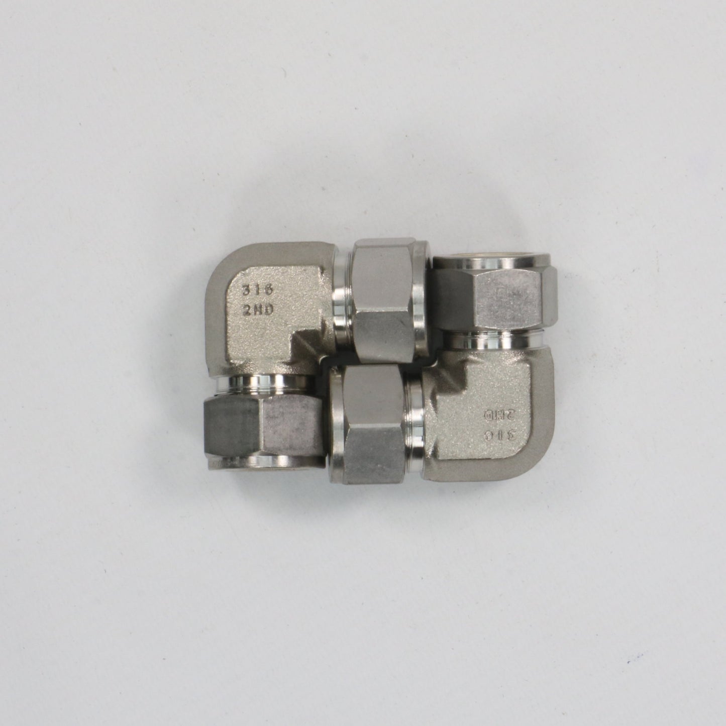 Swagelok SS-1210-9 90° Union Elbow Fitting x 2-Union Elbow Fitting-Used Industrial Parts