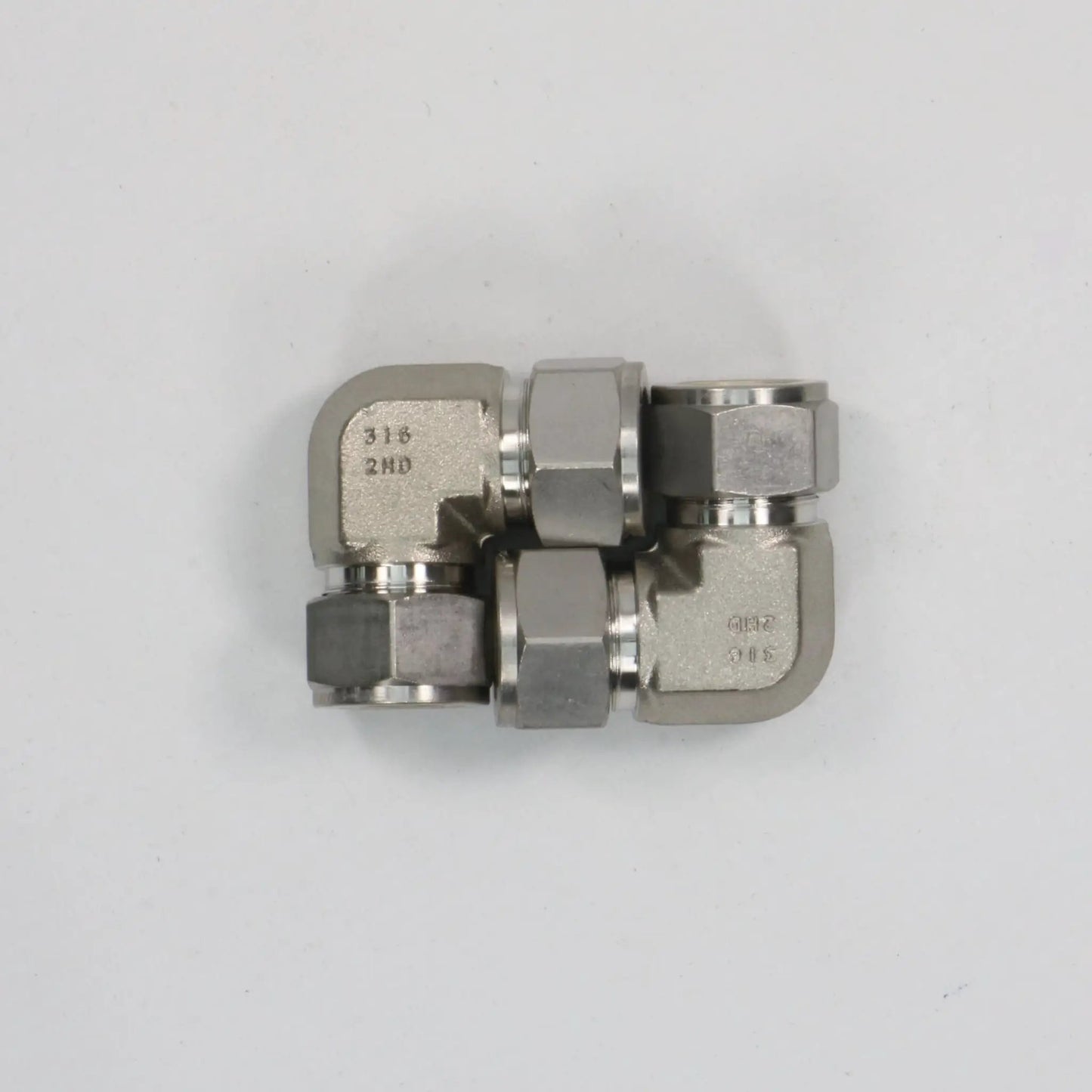 Swagelok SS-1210-9 90° Union Elbow Fitting x 2-Union Elbow Fitting-Used Industrial Parts