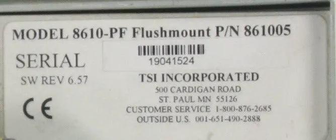 TS Inc. Everwatch 8610-PF Face Velocity Monitor-Face Velocity Monitor-Used Industrial Parts