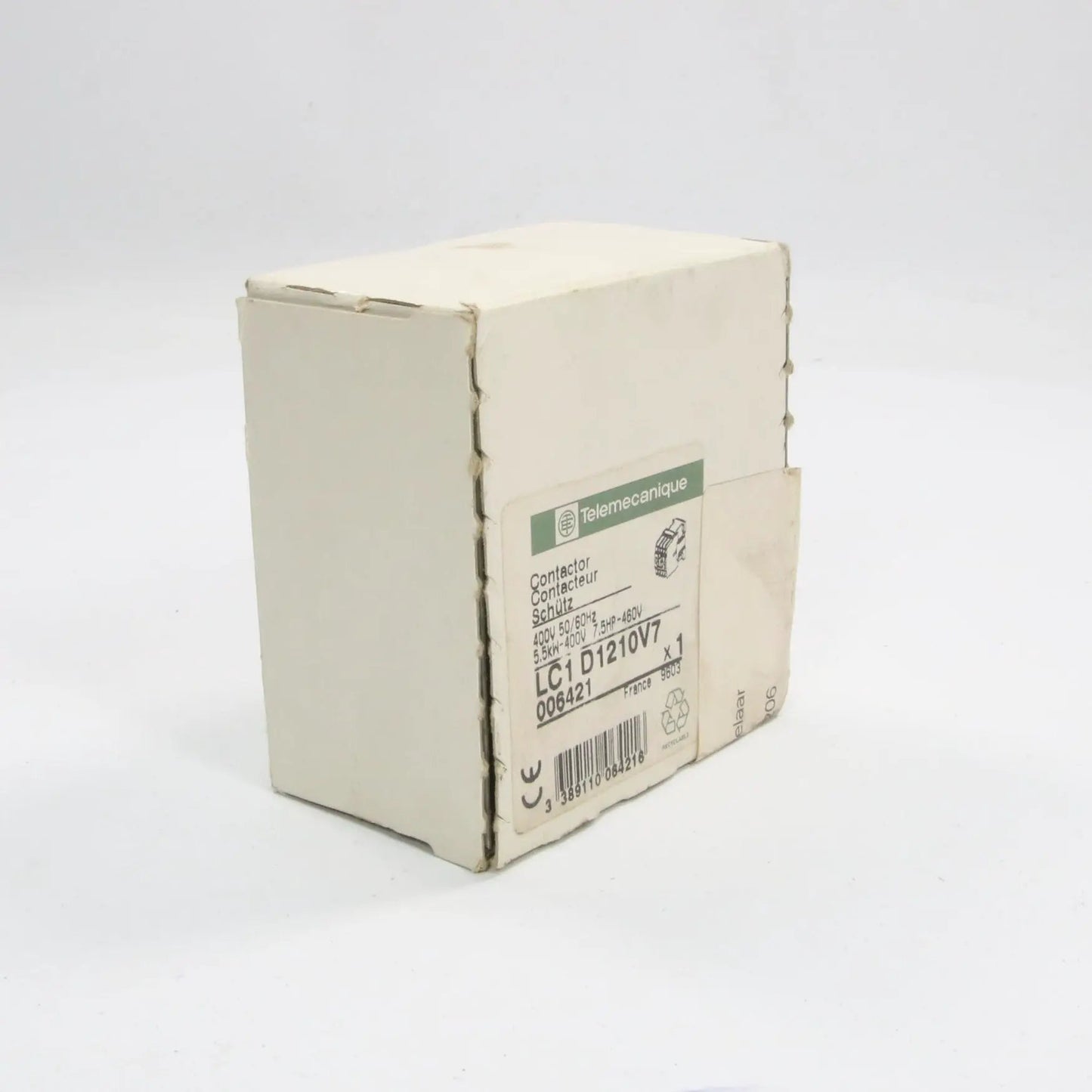 Telemecanique LC1 D1210 V7 Contactor-Contactor-Used Industrial Parts