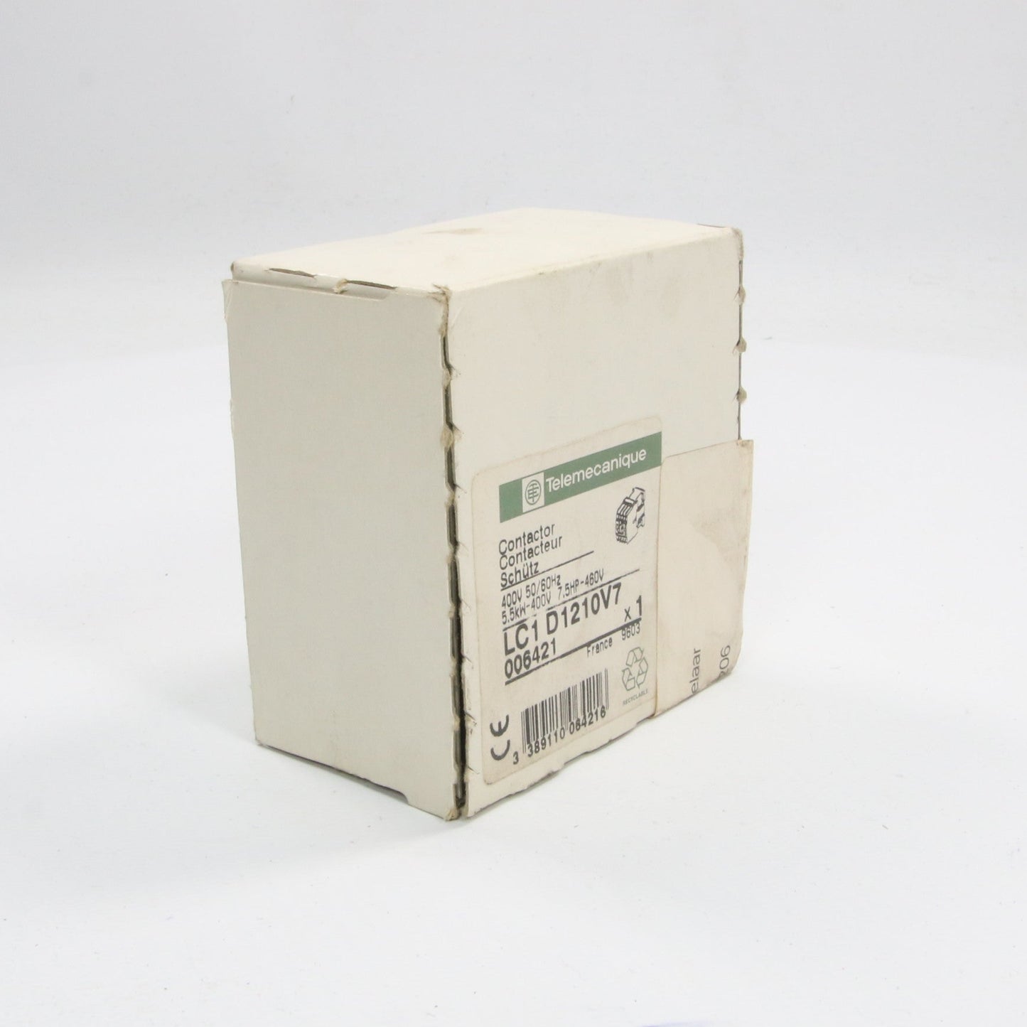 Telemecanique LC1 D1210 V7 Contactor-Contactor-Used Industrial Parts