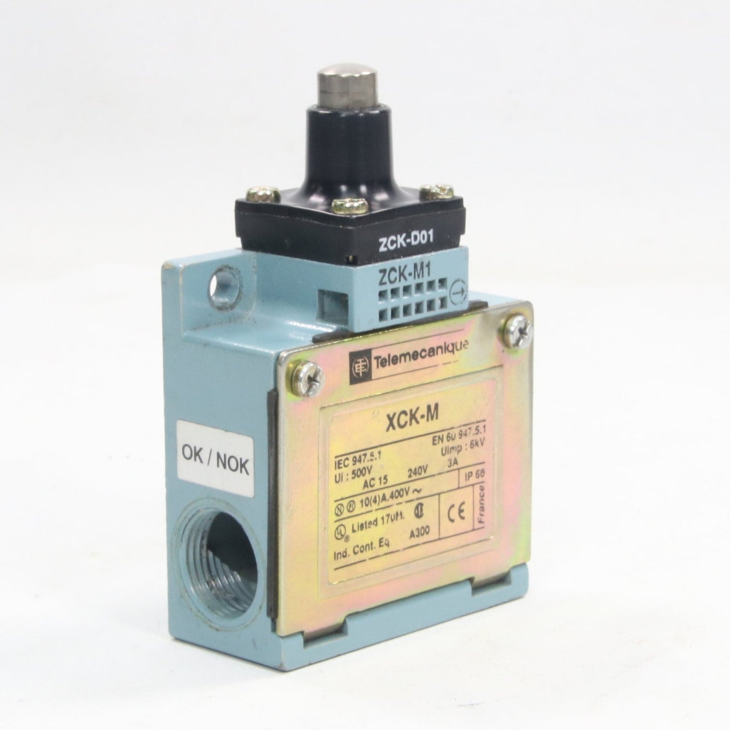 Telemecanique XCK-M Limit switch-Limit Switch-AC-07-04-02-6152427852831-Used Industrial Parts